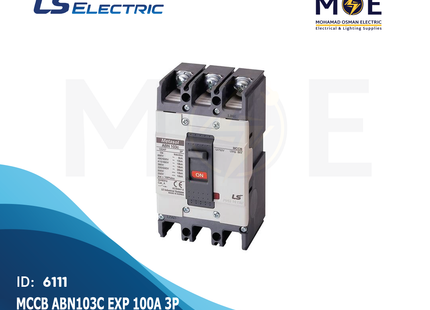 LS MCCB ABN103C EXP 100A 3P | ABN103C-131008400 | دجنتور صناعي ثلاثة فاز