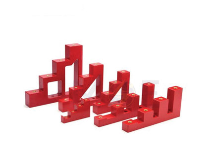 Orient busbar Isolator/Insulator Bar Stairs 4x3cm | CT04-30 | عازل بار نحاس للتابلو مدرج