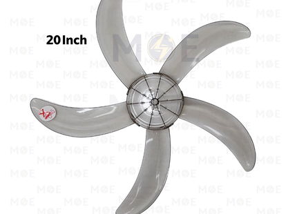 Eagle Plastic Fan Blade 5 Blades 20inch | فراش مروحة بلاستيكشفرات