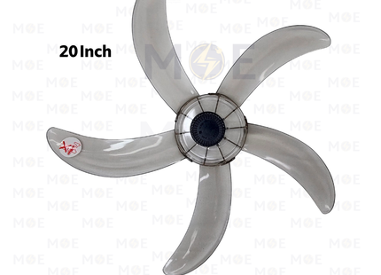 Eagle Plastic Fan Blade 5 Blades 20inch | فراش مروحة بلاستيكشفرات
