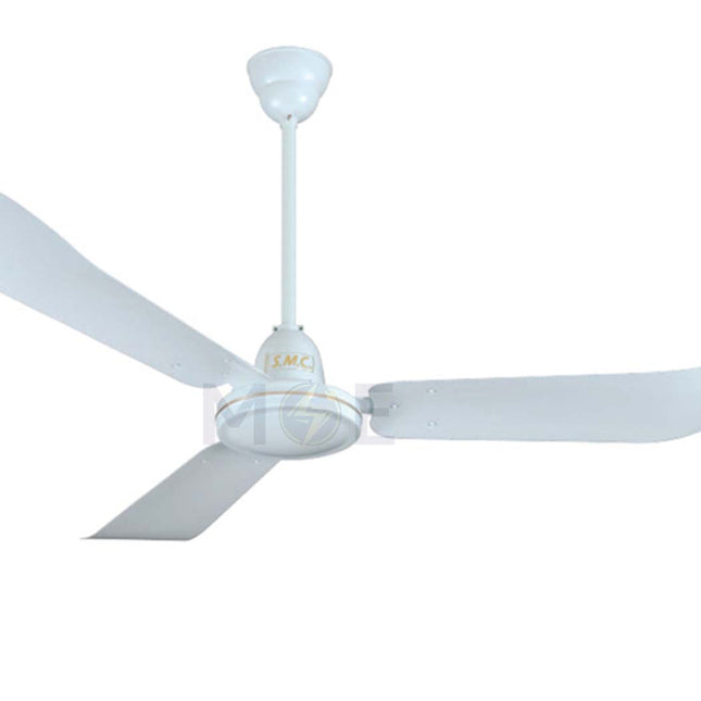 SMC Metal Blades Ceiling Fan White 74W 3 Blades 56inch | KN56