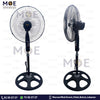 CROWN Stand Fan Black 60W 5 Blades 18inch | CFS-555