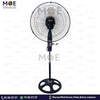 CROWN Stand Fan Black 60W 5 Blades 18inch | CFS-555