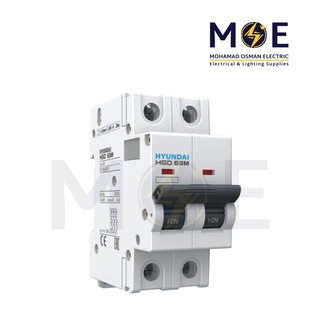 Hyundai MCB HGD63M 6KA 2P 16A | دجنتور كهرباء مجوز - قاطع كهربائي