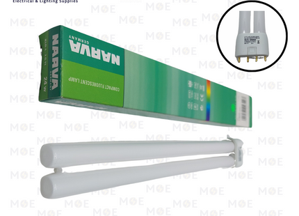 Narva Economic CFL Pin Lamp CoolWhite 840 4Pin 2G 11 24W | KLD-L 2G11.SL/FH | لمبة شك توفير كول وايت