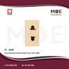 Nour Euro American Socket Outlet Ivory 16A 250V | 734