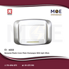 Nour Banquise Plastic Cover Plate Champagne With light 3module | 201Ch