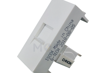 G-TECH Telephone Socket | RJ11 Phone Jack 6/4 White | IS004.WH 20/300 | بريز تلفون ابيض
