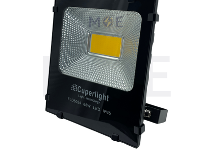 Cuperlight COB LED Floodlight 65W Warmwhite 3000K 6500Lm IP65 | FLD5054-65W | برجكتور ليد انارة مطري ورم وايت