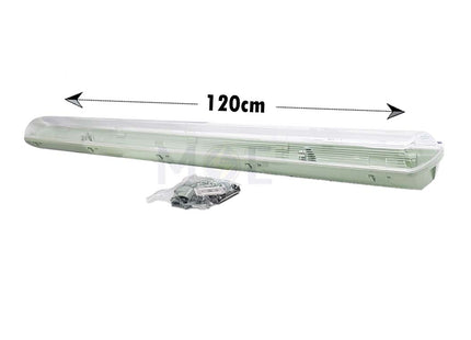 CuperLight Empty Tube Light Fixture WaterProof IP65 2xT8 (LED) 2x36W 120cm | CPRL-GS-2x36