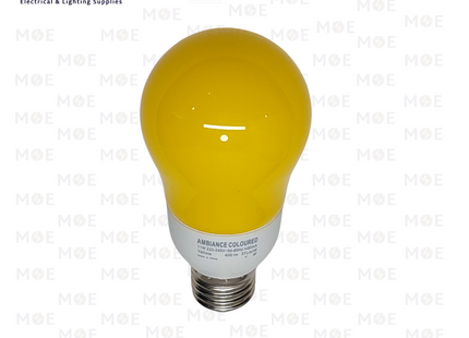 Philips Economic CFL Lamp Classic Shape Yellow E27 11W | لمبة توفير برم بول اصفر