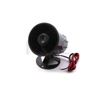 Electronic Reverse Siren Horn 15W 12V DC Black | ES-626 جرس زمور بوق