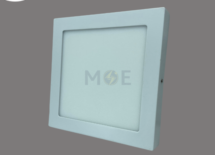 Greenlite LED Downlight/ Panel Light Ceiling Surface Mounted Square White Daylight 6500K 22cm 2200Lm 22W | GR-CPS-22W | سبوت ليد مربع ظاهر ابيض دايلايت