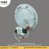 Uight LED Downlight/ Panel Light White Ceiling Flush Mounted Circular WarmWhite 3000K 12.5cm 9W