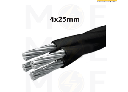 Med Cables KMC ABC Aluminum Cable ( Torsadé ) | EAXT 4x25mm | كابل المنيوم تورسدي