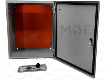 Steel Wall Mount Enclosure With Mounting Plate 50x40x20cm | SS1-54 | خزانة حديد