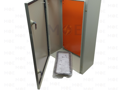 Steel Wall Mount Enclosure With Mounting Plate 60x40x20cm | خزانة حديد