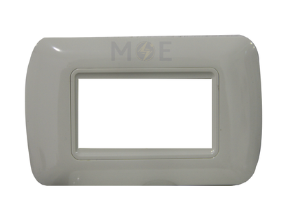 Master Plastic Cover Plate Ivory 3module | 28-3 | بلاك بلاستيك عاجي