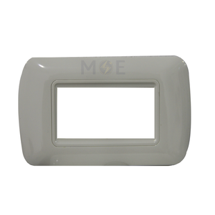 Master Plastic Cover Plate Ivory 3module | 28-3 | بلاك بلاستيك عاجي