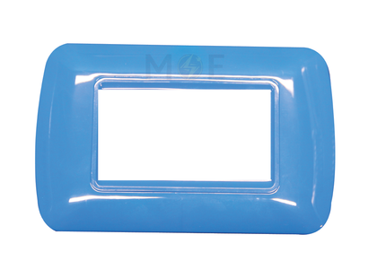 Master Plastic Cover Plate Navy Blue 3module | 19-3 | بلاك بلاستيك كحلي