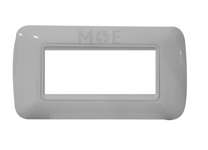 Master Plastic Cover Plate White 4module | 45203 | بلاك بلاستيك ابيض