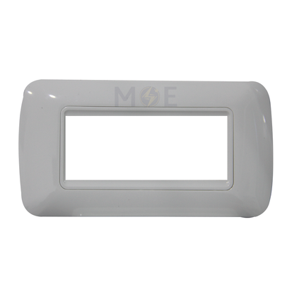 Master Plastic Cover Plate White 4module | 45203