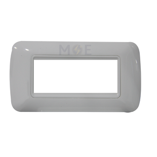 Master Plastic Cover Plate White 4module | 45203 | بلاك بلاستيك ابيض