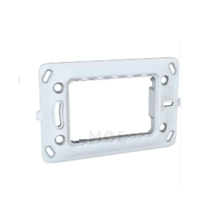Master Mounting Frame White 4module | 6046 | شاسي مربعة ابيض