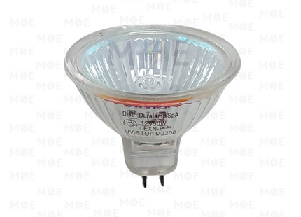 Dura Halogen Spot Lamp WarmWhite Clear EXN-P GU5.3 MR16 50W DC 12V | 01269 | لمبة سبوت هالوجين شفاف