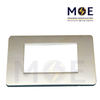 SAS Eco Hams Plastic Cover Plate Gold Gloss 3module | Eco-0101-302