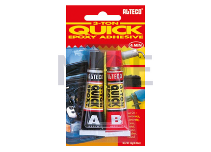 ALTECO Epoxy Gray Quick AB Gray Glue Tube 10g | 17253B