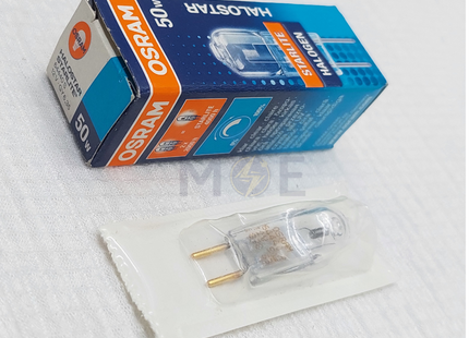 OSRAM Halostar Halogen Pin Capsule/Lamp WarmWhite Clear G4 50W DC 12V | 64440 S | لمبة شك هالوجين شفاف