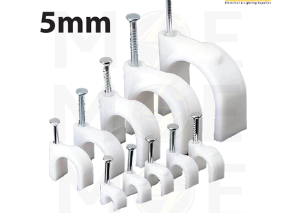 GiantLok Cable Clips / Wall Wire Clips 5mm | GC-0.5 | اتاش للكابل