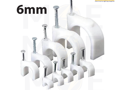 GiantLok Cable Clips / Wall Wire Clips 6mm | GC-1 | اتاش للكابل