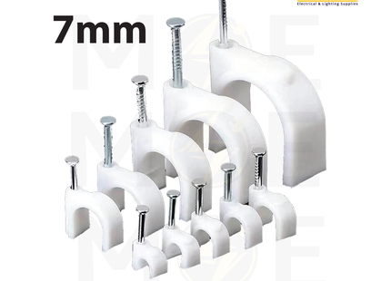 GiantLok Cable Clips / Wall Wire Clips 7mm | GC-1.5 | اتاش للكابل
