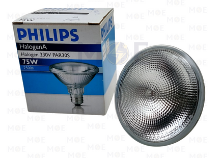 Philips Par30S Halogen Lamp WarmWhite Frosted E27 75W | لمبة بار هالوجين برم
