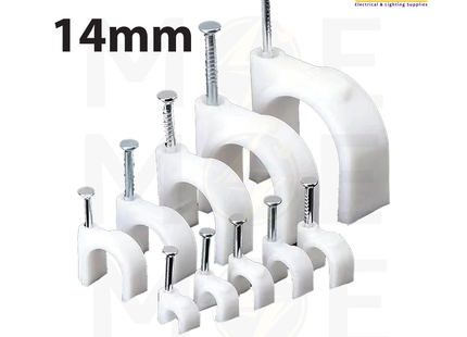 GiantLok Cable Clips / Wall Wire Clips 14mm | GC-6 | اتاش للكابل