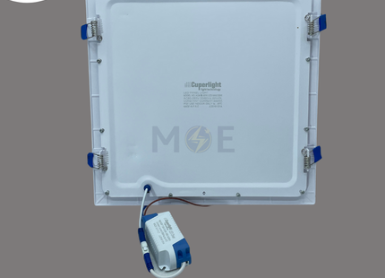 CuperLight LED Downlight/ Panel Light White Ceiling Flush Mounted Square Daylight 28cm 30W | KG817 | سبوت ليد مربع مخفي ابيض دايلايت