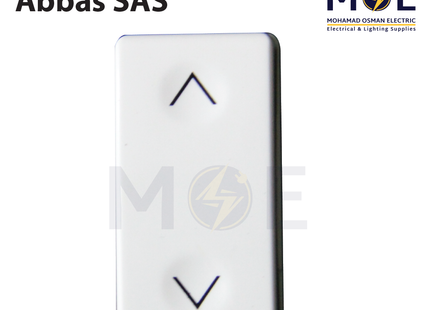 SAS Gewiss SAS Curtain Switch Ivory 1P 10AX 250V | SAS-20-521 | مفتاح ستور عاجي