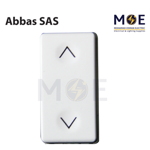 SAS Gewiss SAS Curtain Switch Ivory 1P 10AX 250V | SAS-20-521 | مفتاح ستور عاجي