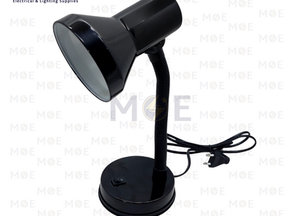 Friend Basic Desk Lamp With Power Switch Black E27 | غلوب طاولة للدراسة مع مفتاح اسود