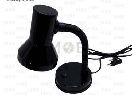 Friend Basic Desk Lamp With Power Switch Black E27 | غلوب طاولة للدراسة مع مفتاح اسود