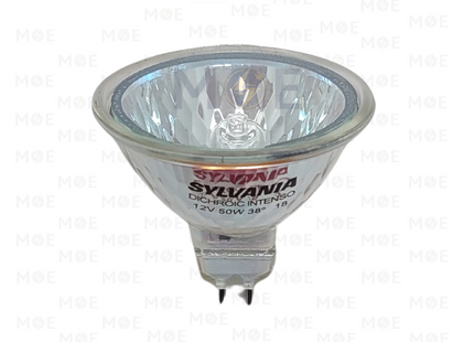 Sylvania Halogen Spot Lamp WarmWhite Clear GU5.3 MR16 50W DC 12V | 23056 | لمبة سبوت هالوجين شفاف