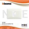 Bticino Matix Plastic Cover Plate White 1module | AM4803M1BBN