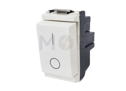 Glamour 1Way Switch White 2P 20A 250V 0-1 | 16016-White