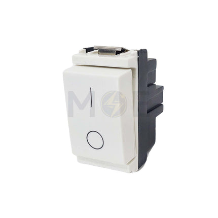 جلامور 1Way Switch أبيض 2P 20A 250V 0-1 | 16016-أبيض