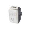 جلامور 1Way Switch أبيض 2P 20A 250V 0-1 | 16016-أبيض