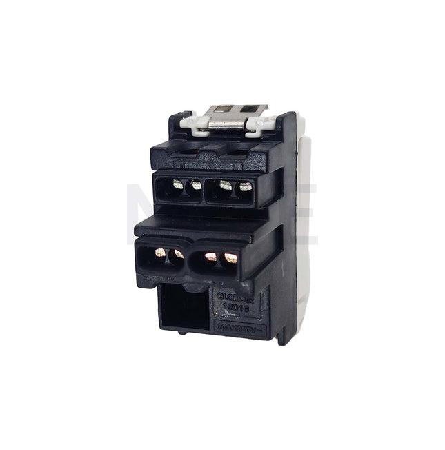 Glamour 1Way Switch White 2P 20A 250V 0-1 | 16016-White