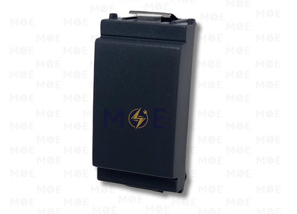 Glamour Blank module Gray 1module | 16542 | سدة مفردة رمادي اسود