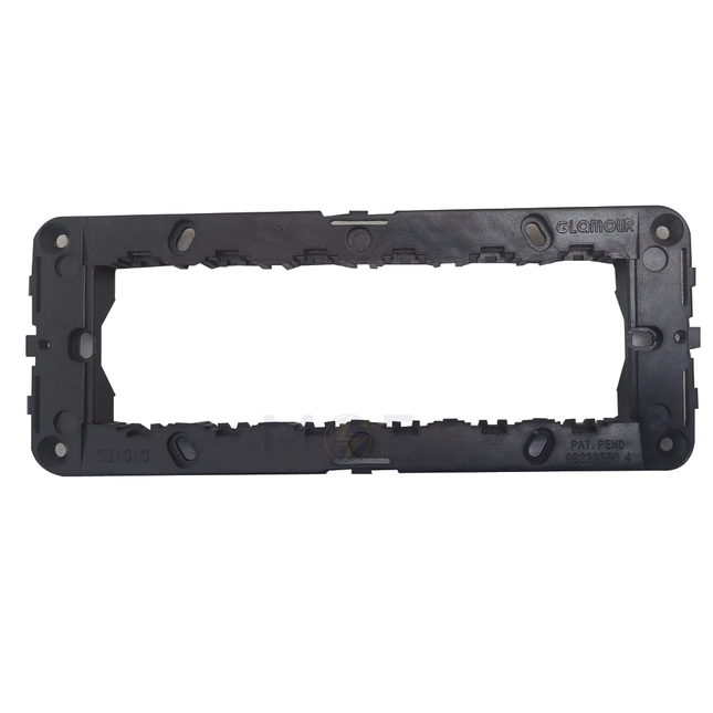 Glamour Mounting Frame Black 6module | SB1010 | شاسي مسدسة اسود